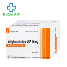 Methylprednisolone MKP 16mg - Thuốc chống viêm và ức chế miến dịch