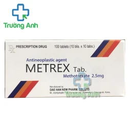  Metrex 2,5mg - Thuốc điều trị ung thư và các bệnh lý khác hiệu quả