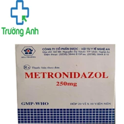 Metronidazol 250mg DNA Pharma - Thuốc kháng sinh trị nhiễm khuẩn