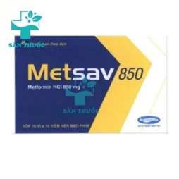 Metsav 850 - Thuốc điều trị đái tháo đường của Savipharm