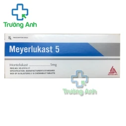 Meyerlukast 5 - Thuốc điều trị viêm mũi dị ứng, hen suyễn