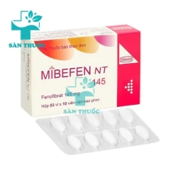 Mibefen NT 145 Hasan - Thuốc điều trị mỡ máu dạng uống