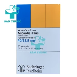 Micardis Plus 40/12 - Thuốc điều trị cao huyết áp hiệu quả của Đức