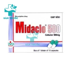 Midaclo 500 MD Pharco - Thuốc điều trị nhiễm khuẩn hiệu quả