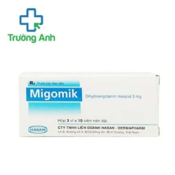 MIGOMIK Hasan - Dermapharm - Điều trị đau nửa đầu, hạ huyết áp