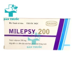 Milepsy 200 Hasan - Thuốc điều trị bệnh động kinh dạng uống