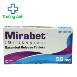 Mirabet 50mg - Thuốc điều trị chứng tiểu són, tiểu nhiều lần