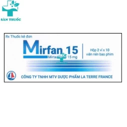 Mirfan 15 - Mirtazapine 15mg La Terre Franc
