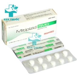 Mitipizid 5mg Phapharco - Thuốc trị đái tháo đường tuýp 2