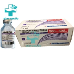 Mixipem 500mg/500mg - Thuốc điều trị nhiễm khuẩn của Ý