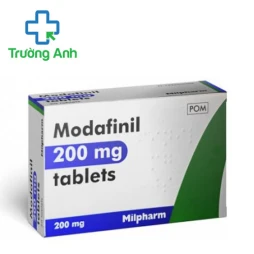 Modafinil 200mg Milpharm - Thuốc trị rối loạn giấc ngủ của Anh