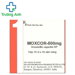 Moxcor-500mg Ấn Độ - Thuốc điều trị nhiễm khuẩn hiệu quả