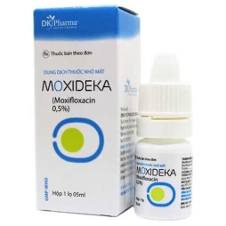 Moxideka - Thuốc nhỏ mắt điều trị nhiễm khuẩn của DK Pharma