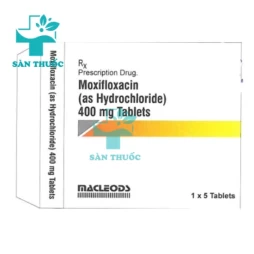 Moxifloxacin (as hydrochloride) 400mg - Thuốc trị nhiễm khuẩn của Ấn Độ