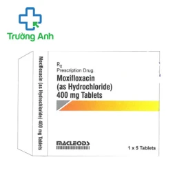 Moxifloxacin (as hydrochloride) 400mg - Thuốc trị nhiễm khuẩn của Ấn Độ
