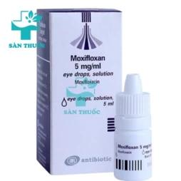 Moxifloxan 5mg/ml eye drops solution - Thuốc nhỏ mắt trị viêm kết mạc