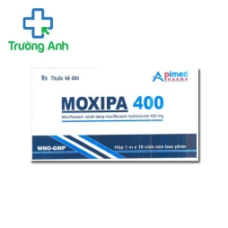 Moxipa 400 - Thuốc điều trị bệnh nhiễm khuẩn hiệu quả của Apimed