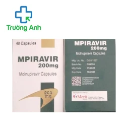 Mpiravir 200mg (Molnupiravir) Merit - Thuốc trị Covid-19 