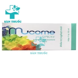 Mucome spray - Thuốc giảm chứng ngạt mũi, sổ mũi của CPC1 Hà Nội (10 hộp)