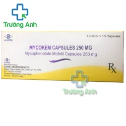 Mycokem capsules 250mg - Thuốc hỗ trợ ghép thận hiệu quả của Ấn Độ