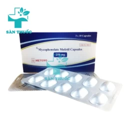 Mycophenolate Mofetil Capsules 250mg Hetero - Thuốc dự phòng thải ghép cấp