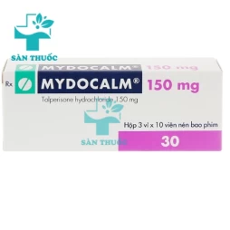 Mydocalm 150mg - Thuốc điều trị cơ cứng sau đột quỵ hiệu quả