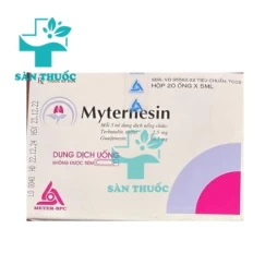 Myternesin Meyer-BPC (ống 5ml) - Điều trị các triệu chứng của cơn hen phế quản