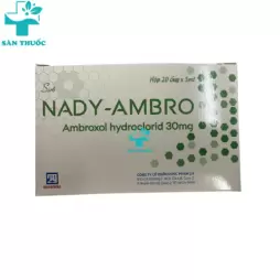 Nady-Ambro - Ambroxol HCl 30mg/5ml Nadyphar