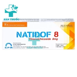 Natidof 8mg SPM - Thuốc điều trị co thắt nhanh chóng