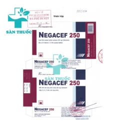 Negacef 250mg-Thuốc điều trị nhiễm khuẩn hiệu quả của Pymepharco