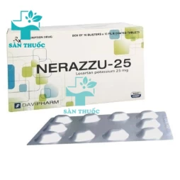 Nerazzu-25 - Thuốc điều trị tăng huyết áp của Davipharm