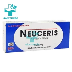 Neuceris - Thuốc điều trị rối loạn mạch máu não hiệu quả
