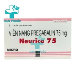 Neurica 75mg - Thuốc điều trị đau dây thần kinh của Ấn Độ