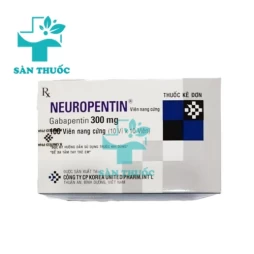 Neuropentin 300mg Korea United - Thuốc điều trị bệnh động kinh cục bộ