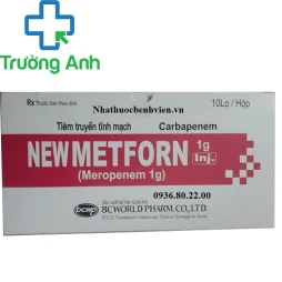 Newmetforn Inj. 1g - Thuốc điều trị nhiễm khuẩn của BCWorld