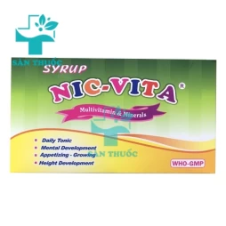 Nic-vita 10ml - Giúp kích thích sự ngon miệng hiệu quả