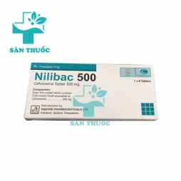 Nilibac 500 Square - Thuốc điều trị nhiễm khuẩn của Bangladesh