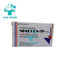 Nimegen 10mg - Thuốc trị mụn trứng cá của Hàn Quốc