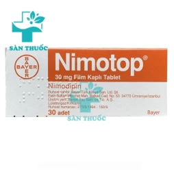 Nimotop 30mg - Thuốc điều trị thiếu hụt thần kinh hiệu quả