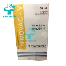 Nimovac-V 10mg/50ml Pharmathen - Trị xuất huyết dưới màng nhện