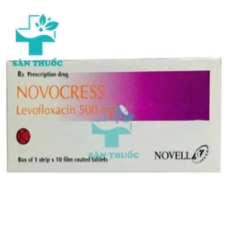 Novocress 500mg (Levofloxacin 500mg) - Thuốc điều trị nhiễm khuẩn