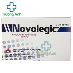 Novolegic 180mg CPC1HN - Thuốc trị viêm mũi dị ứng, mày đay