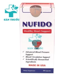 Nufido - Thực phẩm tăng cường sức khoẻ hệ tim mạch của Mỹ