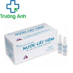 Nước cất  tiêm 5ml - Dùng hòa tan các thuốc tiêm của VINPHACO