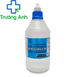 Nước muối sinh lý Natri clorid 0,9% An Thiên -Dùng rửa vết thương