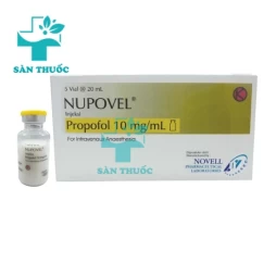 Nupovel 10mg/ml Novell - Thuốc gây mê dạng tiêm của Indonesia