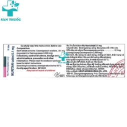 Nuritan Tablet 0.1 mg - Desmopressin 0.1mg Nexpharm