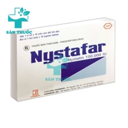Nystafar - Viên đặt âm đạo điều trị nhiễm nấm của Pharmedic