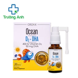 Ocean D3 + DHA 200ml Nuvita - Giúp bổ sung dưỡng chất cho xương