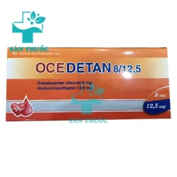 Ocedetan 8/12,5 Hóa Dược - Thuốc trị tăng huyết áp dạng uống